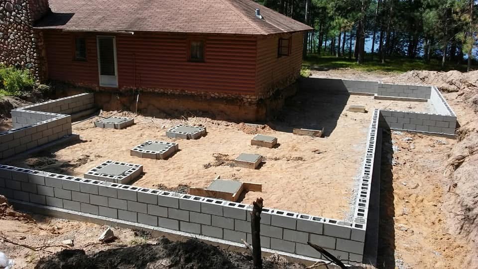 brick foundation